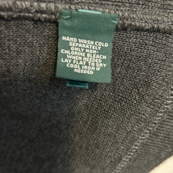 Ralph Lauren Charcoal and Black Knit Jacket - Picture 7 of 7